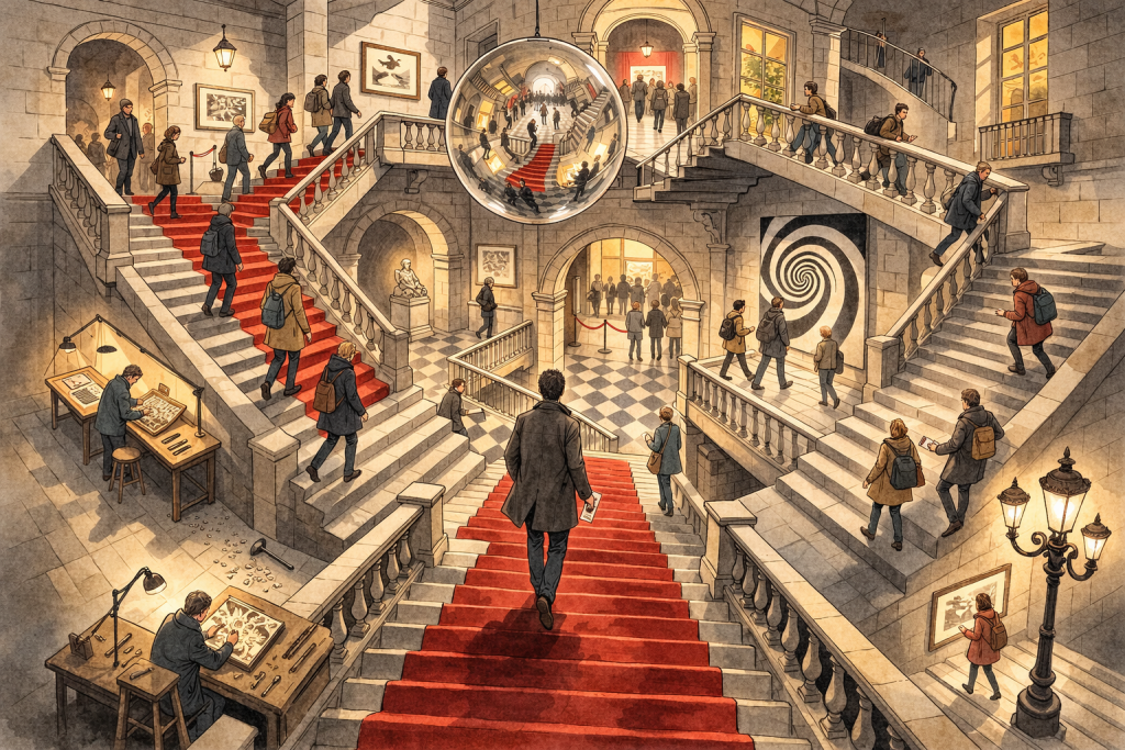 Monnaie de Paris : On n’observe pas Escher — on le traverse